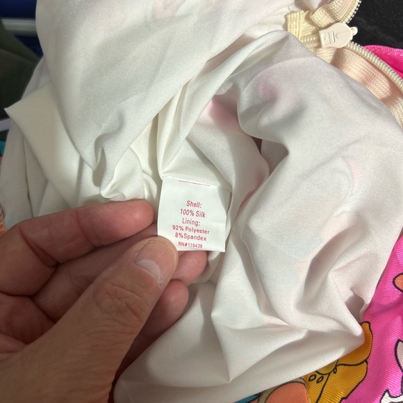 Julie Brown NYC 100% silk Cantina midi dress size 6 - Picture 9 of 9